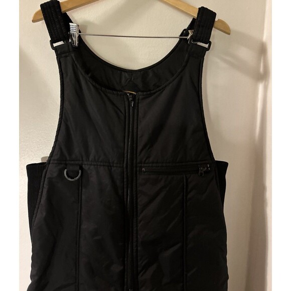 RAWIK Black Men’s Insulated Ski Snow Winter Sports Bib Pants 7017-A  SZ Medium - Picture 3 of 10